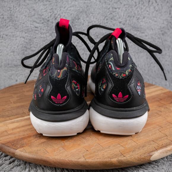 Adidas Tubular AF6278 Flower Floral Print Running Shoes Womens Size 10 - Picture 4 of 9